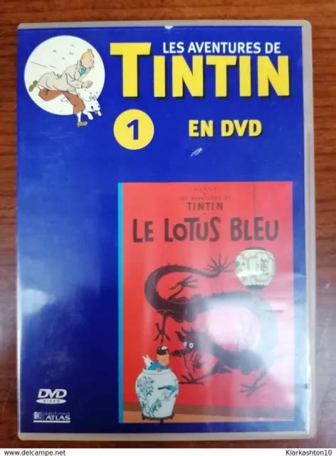 LES AVENTURES DE Tintin Le Lotus Bleu DVD 1 DVD Simple EUR 2 50