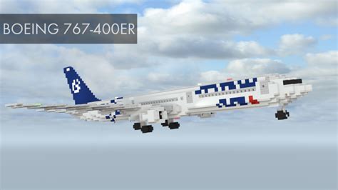 Avteam Boeing 767 400er Minecraft Map Boeing Boeing 767 Minecraft