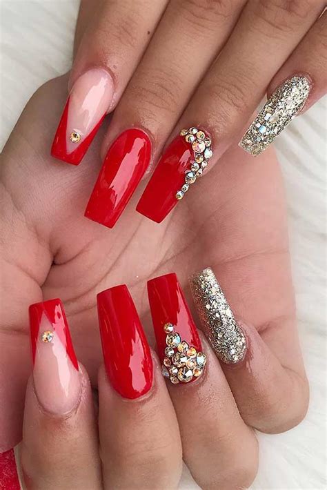 23 Beautiful Ways To Rock Red Coffin Nails Stayglam