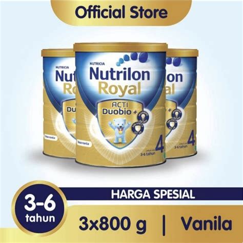 Jual Nutrilon Royal Vanila Susu Formula Gram Kaleng Shopee