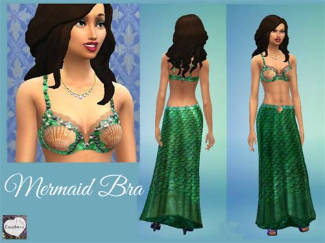 The Sims Resource Mermaid Bra