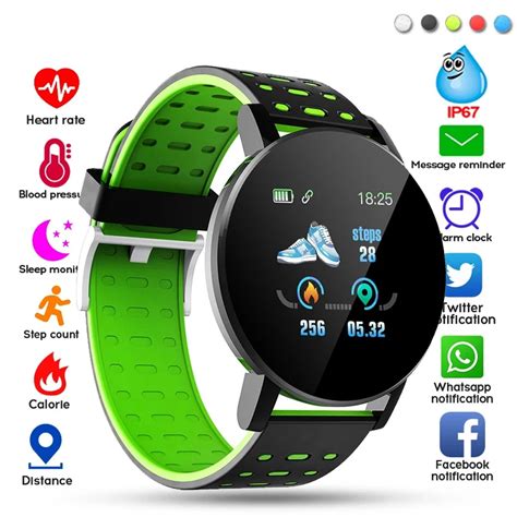 Smart Uhr M Nner Frauen Herz Rate Blutdruck Berwachung Bluetooth