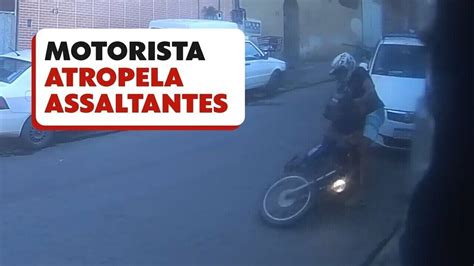 VÍdeo Assaltantes São Atropelados Durante Fuga Após Tentativa De