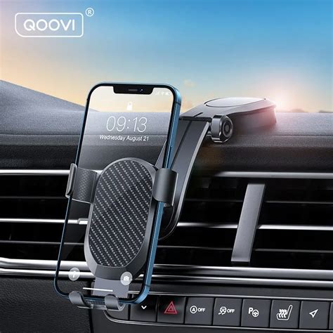 Qwing Vi Support De T L Phone De Voiture Pour Smartphone Support De