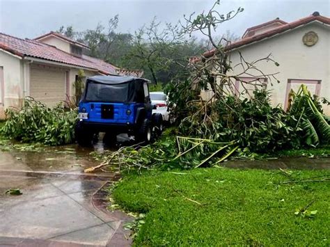 Typhoon Mawar Leaves Trail Of Destruction As It Moves From Guam