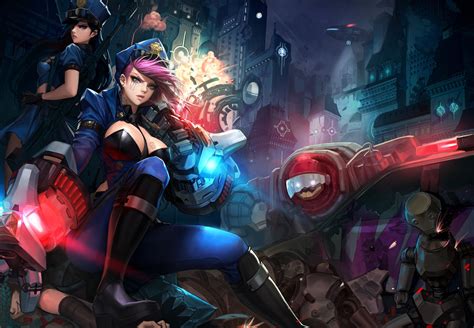 Hình Nền Anime Liên Minh Huyền Thoại Truyện Jinx League Of Legends