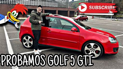 Probamos GOLF GTI V POR LA SUBIDA A SANTO EMILIANO YouTube