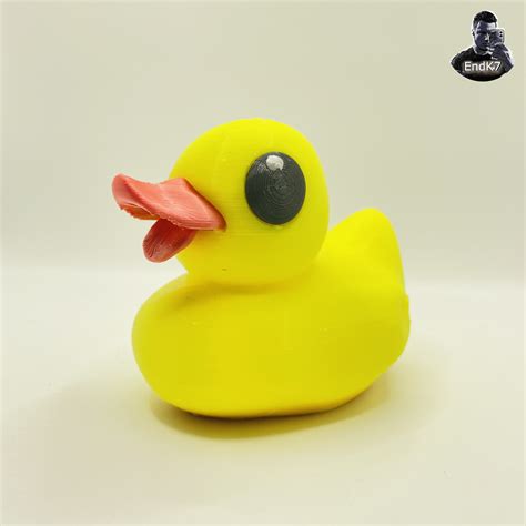 Stl File Rubber Duck Bottle Opener And Figurine Movable Beak