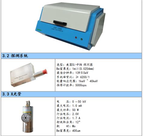 X荧光光谱仪exf 180e深圳亿鑫exf 180e技术参数价格 仪器网