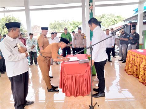 Pengukuhan Perangkat Desa Karanglo Lumajang Jawa Timur Patrolipos