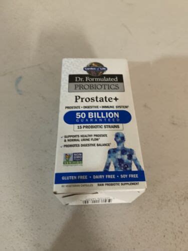 Garden Of Life Dr Formulated Probiotics Prostate 60 Capsules Prostate Probiotic 658010118309 Ebay