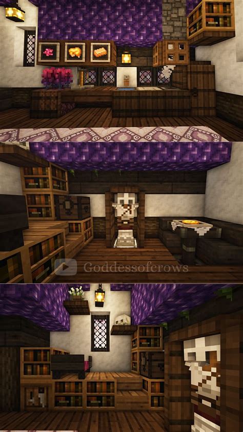 Minecraft Fairycore Interior Design Minecraft Houses Minecraft