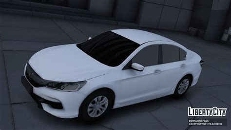 Завантажити Honda Accord 2017 Standard для GTA 5