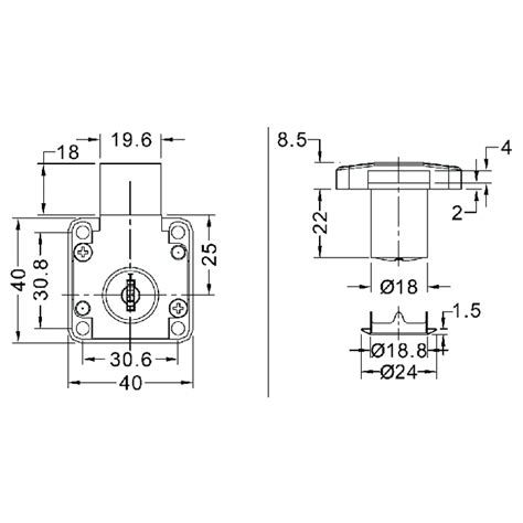 18mm Slam Lock - EuroArt