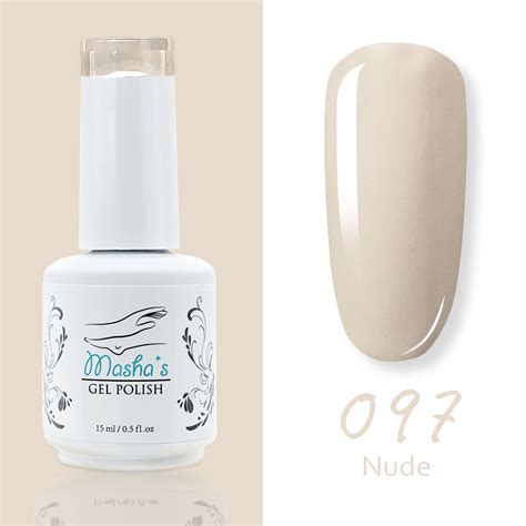 Esmalte En Gel Nude Masha S Color Masha S Gel Polish
