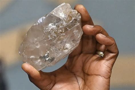 Le Me Plus Gros Diamant Jamais D Couvert Au Botswana Le Pays Des