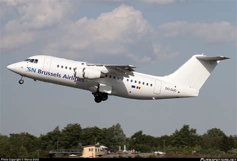 OO DJO SN Brussels Airlines British Aerospace Avro RJ85 Photo By Marco