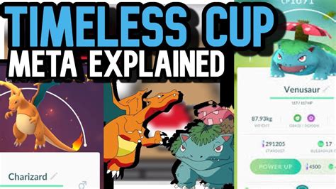 Timeless Cup Meta Explained Pokemon Go Pvp Youtube