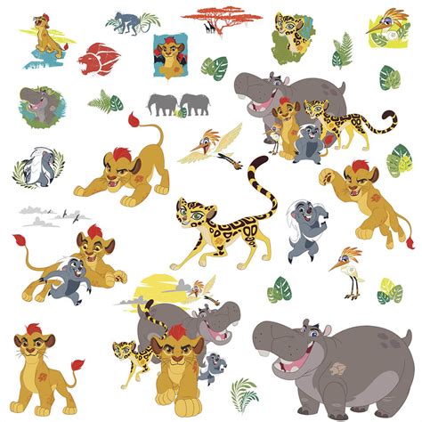 Stickers Mur La Garde Du Roi Lion Decorations Stickers Fantastik Deco