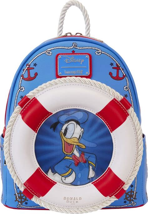 Disney Loungefly Mini Backpack Donald Duck 90th Anniversary Bol