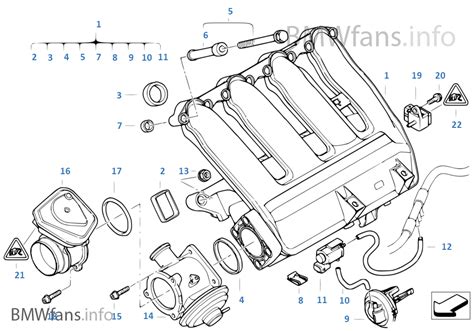 Intake Manifold Agr With Flap Control Bmw E D M N Europe