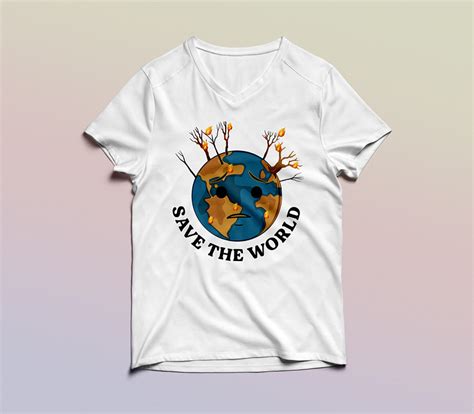 Climate Change T Shirt Design By Md Azad Hossain On Dribbble