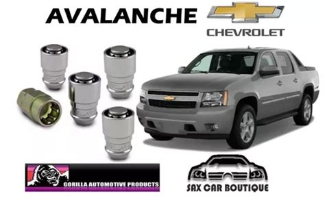 Tuercas De Seguridad Gorilla Chevrolet Avalanche 1500 2500 Meses Sin