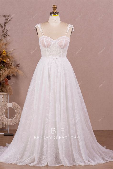 aline lace wedding dress 7