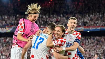 Croatia Vs Netherlands Croatia Stun Hosts Netherlands To Reach Nations