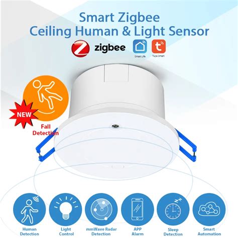 Tuya Wifi Zigbee Pir Motion Sensor Smart Home Automation Light