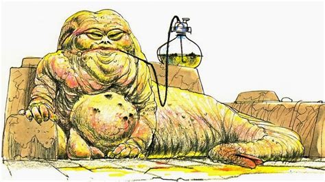 RETURN OF THE JEDI: Unused Designs for Jabba the Hutt — GeekTyrant