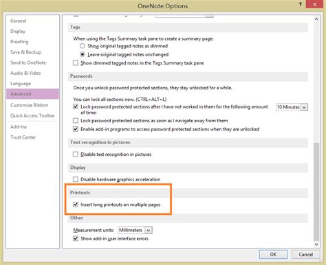 How To Disable Print Send To Onenote Split Pages Office Onenote Gem