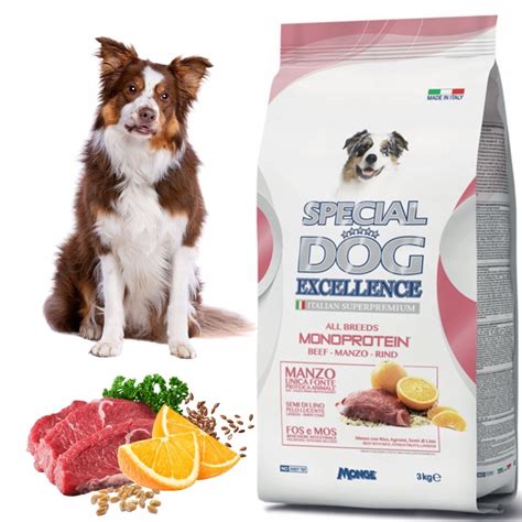 Monge Special Dog Excellence Monoprotein Sucha Karma Dla Psa Z Wołowiną