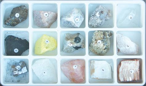 Mineral Identification by Luster (Specimen Collection)