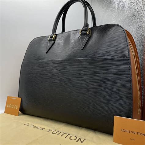 1円 LOUIS VUITTON ルイヴィトン トートバッグ ビジネスバッグ メンズ エピ ソルボンヌ 大容量 レザー PC収納可 書類