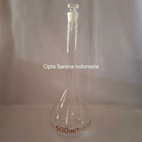 Jual Labu Ukur Volumetric Flask Ml Pyrex Shopee Indonesia