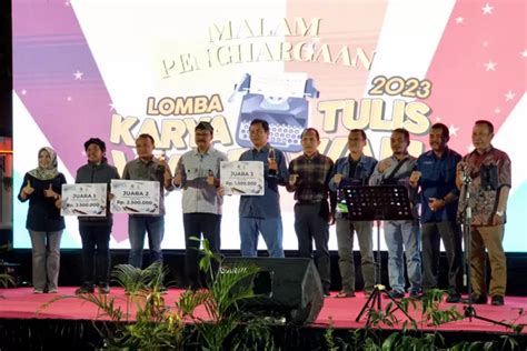 Lomba Karya Tulis Wartawan Hasilkan Rekomendasi Pembangunan Kota