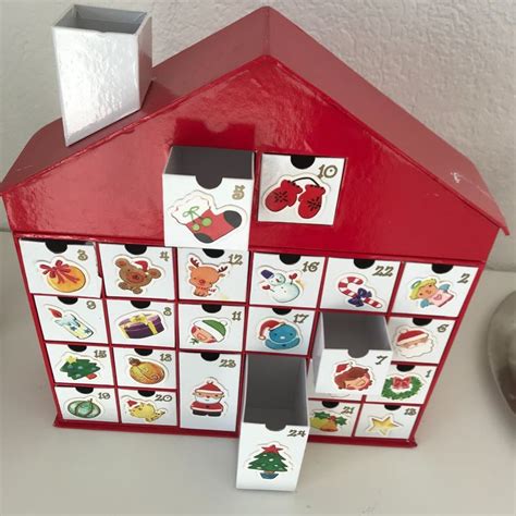 Toller Adventskalender Zum Selber F Llen Mit Schubladen Kaufen