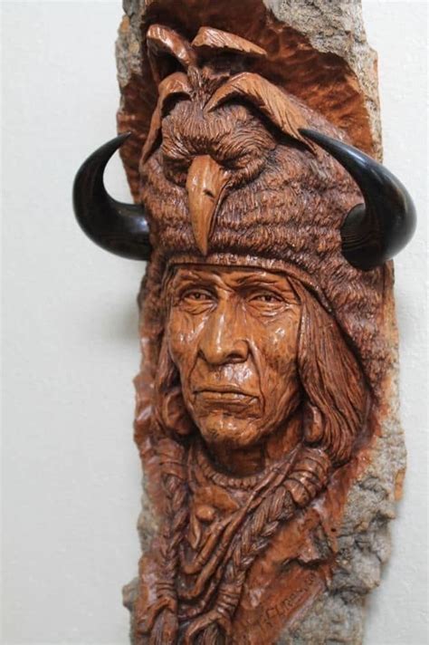 Pingl Par Joe Hatton Iii Sur Native American Spirit Art En Bois