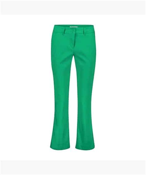 Red Button Broek Bibette Crp Smart Colour Green Srb3946 La Carnel