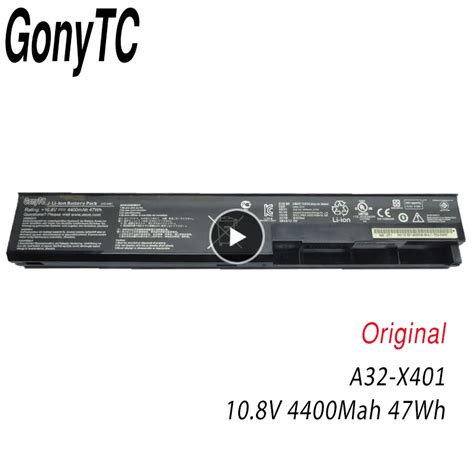 Gonytc A32 X401 Original Laptop Battery For Asus X301 X301a X401 X401a