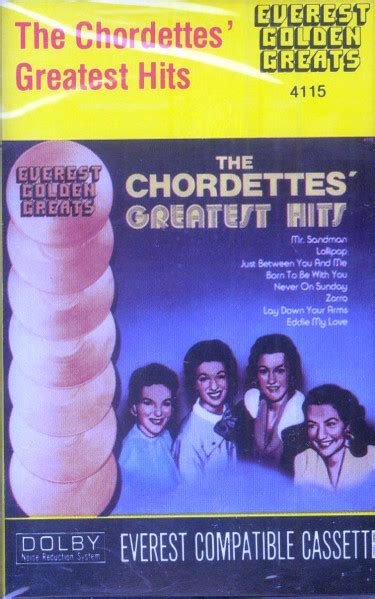 The Chordettes Greatest Hits Dolby Cassette Discogs