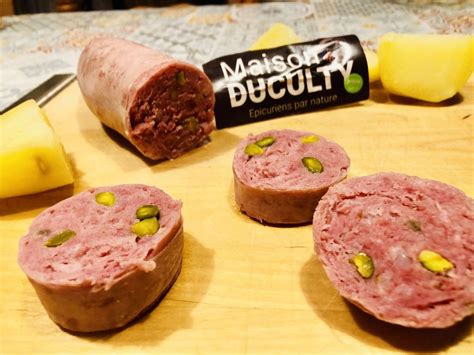 Saucisson Cuire Pistach Nath Chocolat