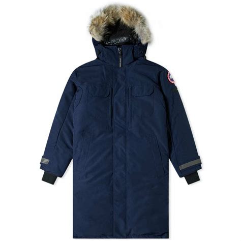 Canada Goose Men's Updated Westmount Parka Jacket in Atlantic Navy