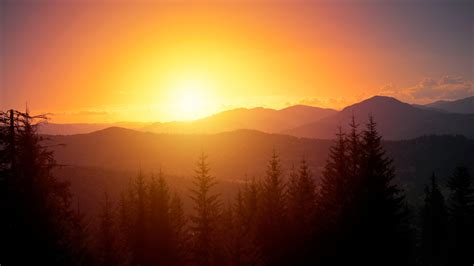 Mountain Sunrise Wallpapers - Top Free Mountain Sunrise Backgrounds ...