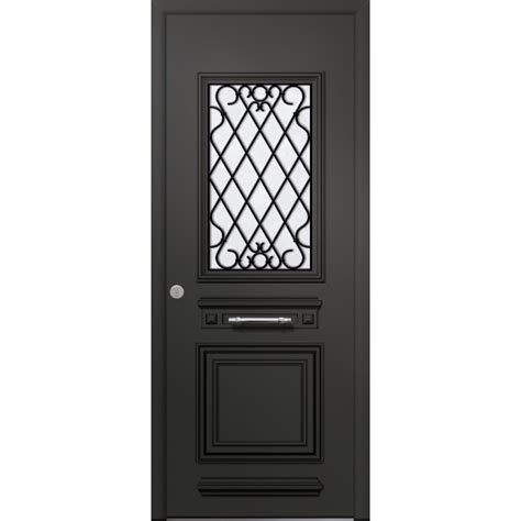 Porte D Entr E Monobloc Sofia Sur Mesure En Aluminium Porte D Entr E