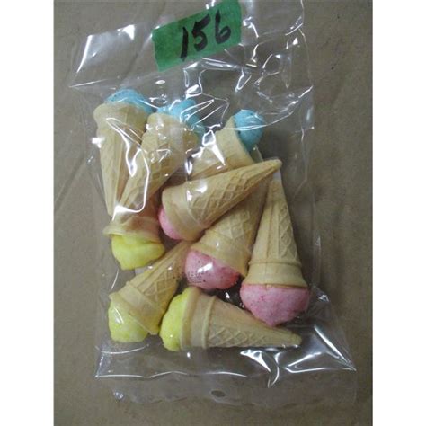 Marshmallow Cones 6 Per Bag