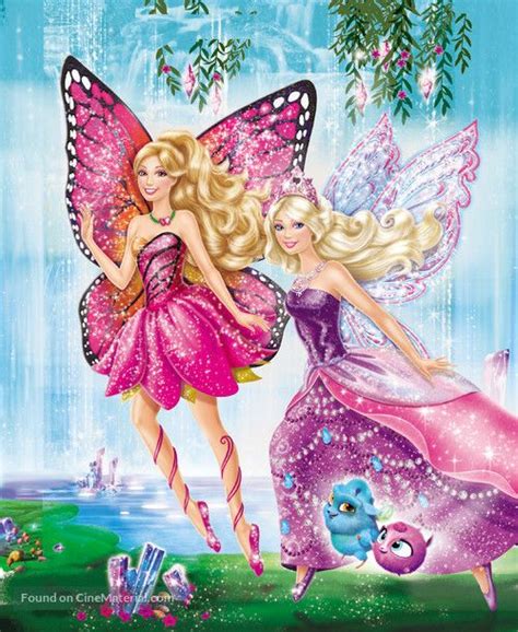 Barbie Mariposa And The Fairy Princess 2013 Key Art Disney Princess