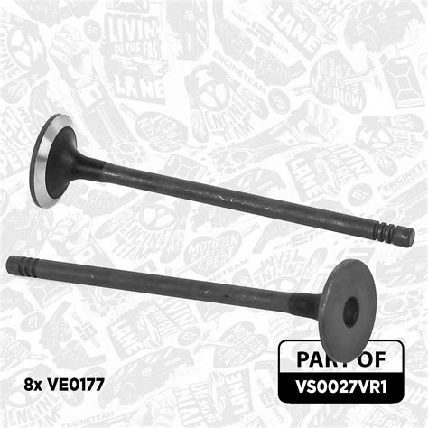 Valve Kit Intake Exhaust Valve Vs0027vr1 Et Engineteam 1791865 31370986 31422384 K