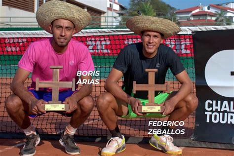 Boris Arias Y Federico Zeballos Ganan El Challenger Bolivia JORNADA